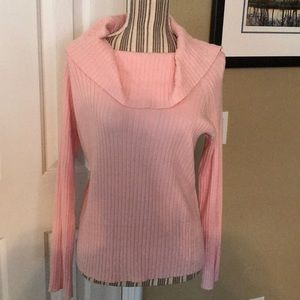 Petal pink lightweight sweater